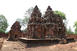 古老神秘的柬埔寨寺庙遗迹