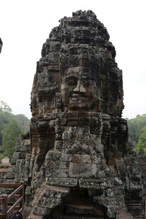 吴哥窟神秘石像