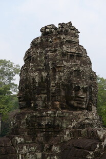 吴哥窟神秘石像