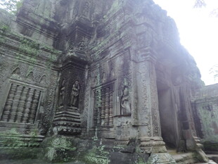 古老神秘的柬埔寨寺庙遗迹