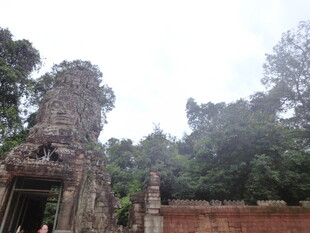 古老神秘的柬埔寨寺庙遗迹