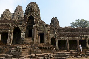 吴哥窟古老建筑风貌