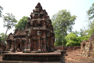 古老神秘的柬埔寨寺庙遗迹