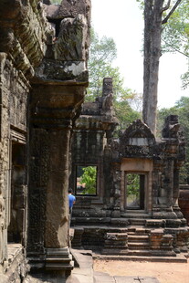 古老神秘的柬埔寨寺庙遗迹