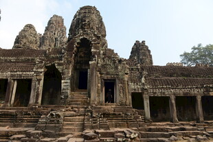 吴哥窟古老建筑风貌
