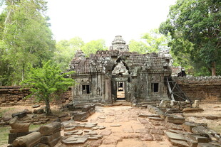 古老神秘的柬埔寨寺庙遗迹