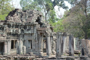 古老神秘的柬埔寨寺庙遗迹