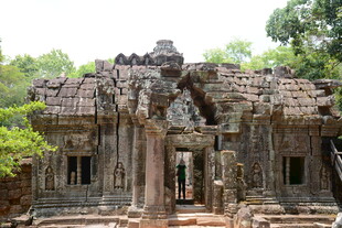古老神秘的柬埔寨寺庙遗迹