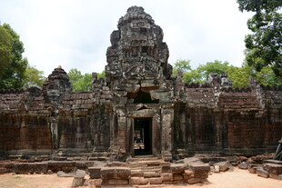 古老神秘的柬埔寨寺庙遗迹