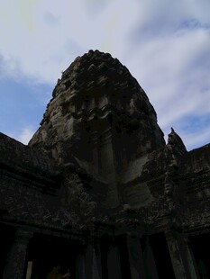 吴哥窟建筑局部风貌