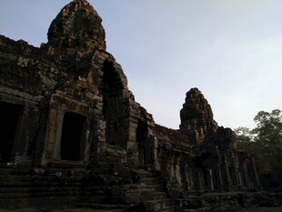 吴哥窟古老建筑风貌