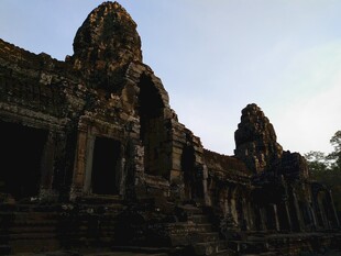 古老寺庙建筑景观