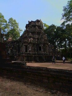 古老神秘的柬埔寨寺庙遗迹