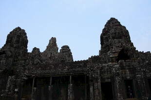 吴哥窟古老建筑景观