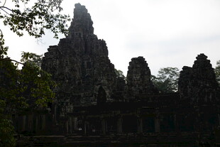 吴哥窟古老建筑剪影