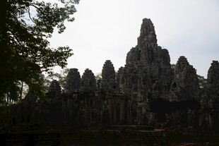 吴哥窟古老建筑剪影