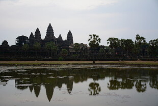 吴哥窟倒影景观