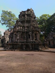 古老神秘的柬埔寨寺庙遗迹