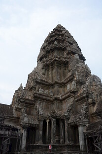 古老神秘的柬埔寨寺庙建筑