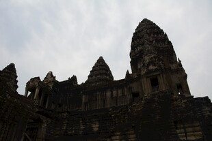 吴哥窟古老建筑风貌