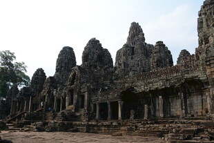 吴哥窟古老建筑景观