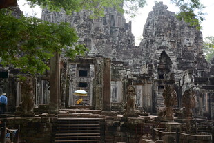 吴哥窟古老神秘的建筑遗迹