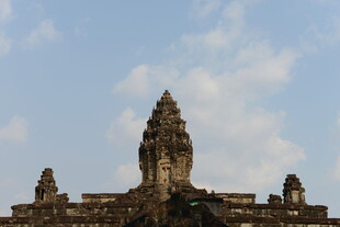 吴哥窟古迹 历史建筑风貌