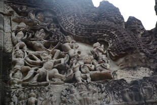 吴哥窟精美雕刻艺术