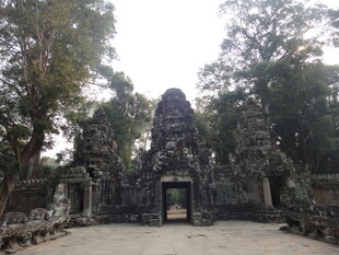 古老神秘的柬埔寨寺庙遗迹