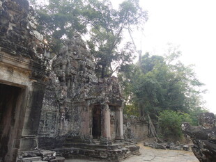 古老神秘的柬埔寨寺庙遗迹