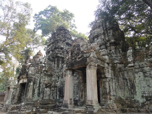 古老神秘的柬埔寨寺庙遗迹