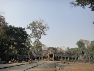 柬埔寨吴哥窟古迹景观