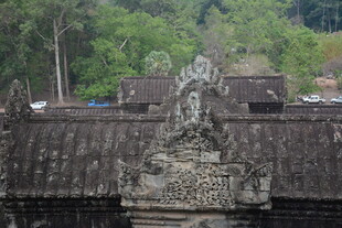 柬埔寨古老寺庙建筑细节