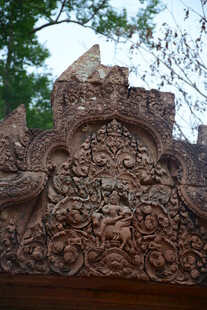 古老建筑上的精美雕刻