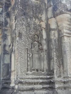 柬埔寨古老神秘的石质建筑遗迹