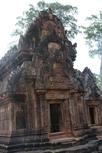 柬埔寨古老神秘的东南亚寺庙建筑