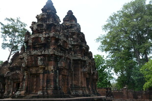 柬埔寨古老神秘的柬埔寨寺庙建筑