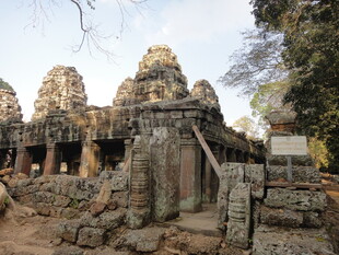 柬埔寨古老神秘的柬埔寨寺庙遗迹