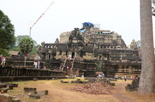 吴哥窟古老建筑景观