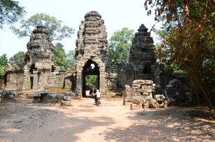 古老神秘的柬埔寨寺庙遗迹