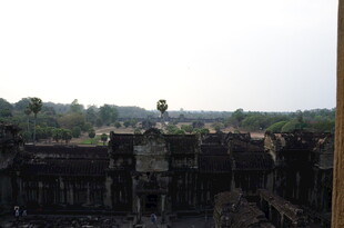 吴哥窟古迹景观