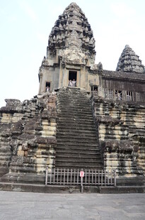 吴哥窟古老建筑景观