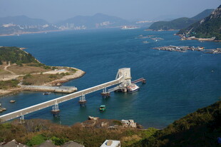 跨海大桥壮丽海景