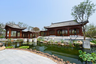 中式古典园林景观建筑