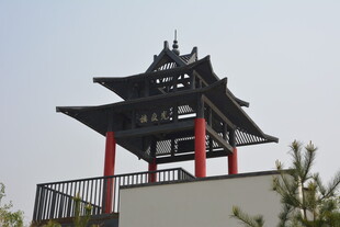 中式古亭 飞檐翘角