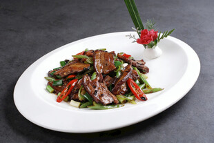 杭椒炒扣肉