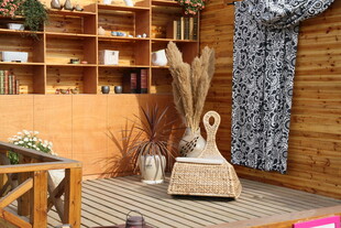 室内自然风角落装饰展示