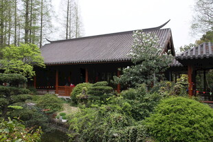 中式庭院园林古建筑景观