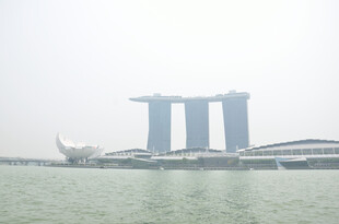 新加坡滨海湾著名建筑景观