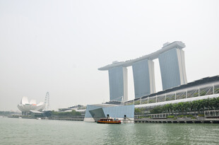 新加坡滨海湾标志性景观